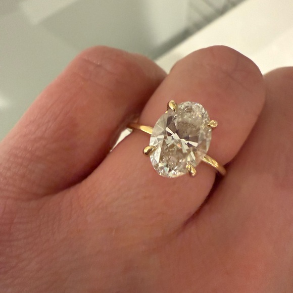 Brilliant Earth Jewelry - Gold Oval Diamond Women's Ring